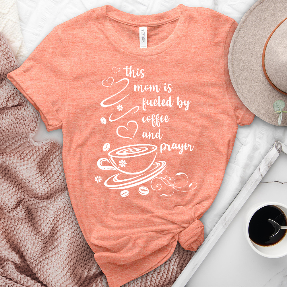 Coffee and Prayer Heathered Tee