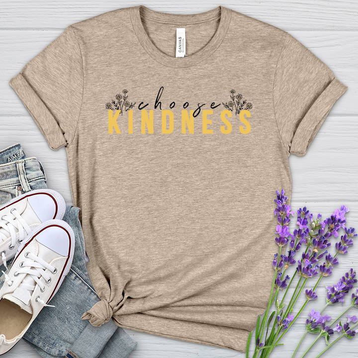 Choose Kindess Heathered Tee