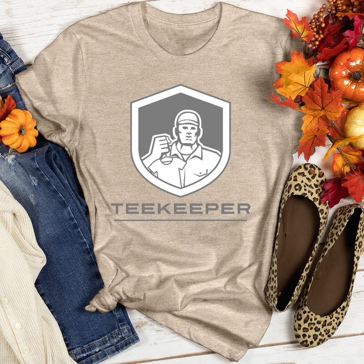 Teekeeper Heathered Tee