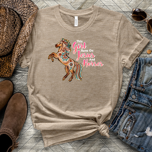 Jesus & Horses Heathered Tee