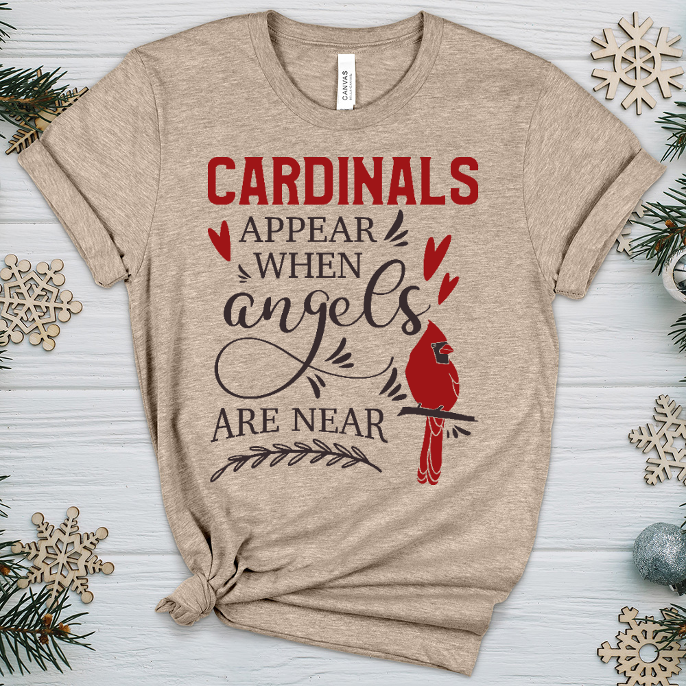 Cardinals & Angels Heathered Tee