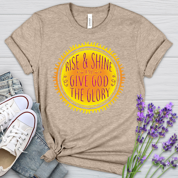 Rise & Shine Heathered Tee