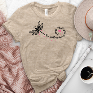 Her Children Dragonfly Heathered Tee