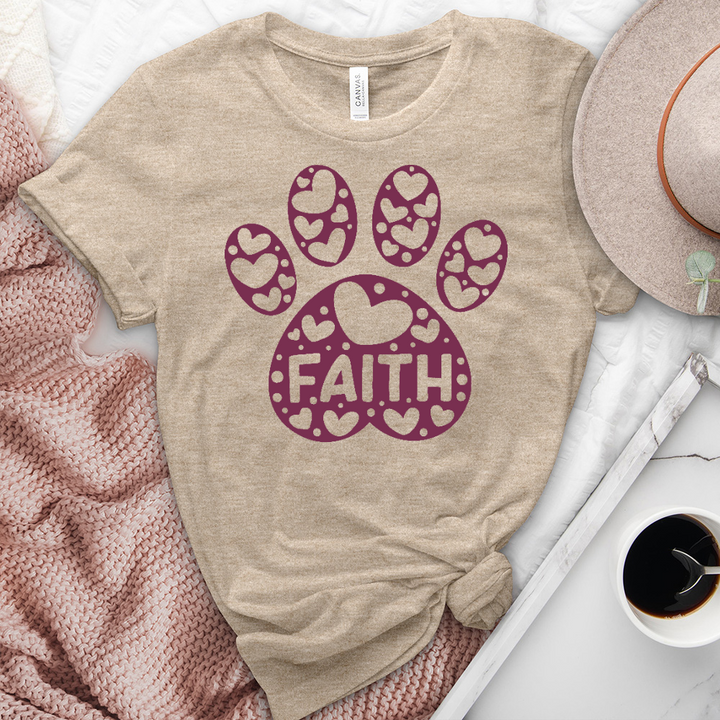 Faith Heart Love Heathered Tee