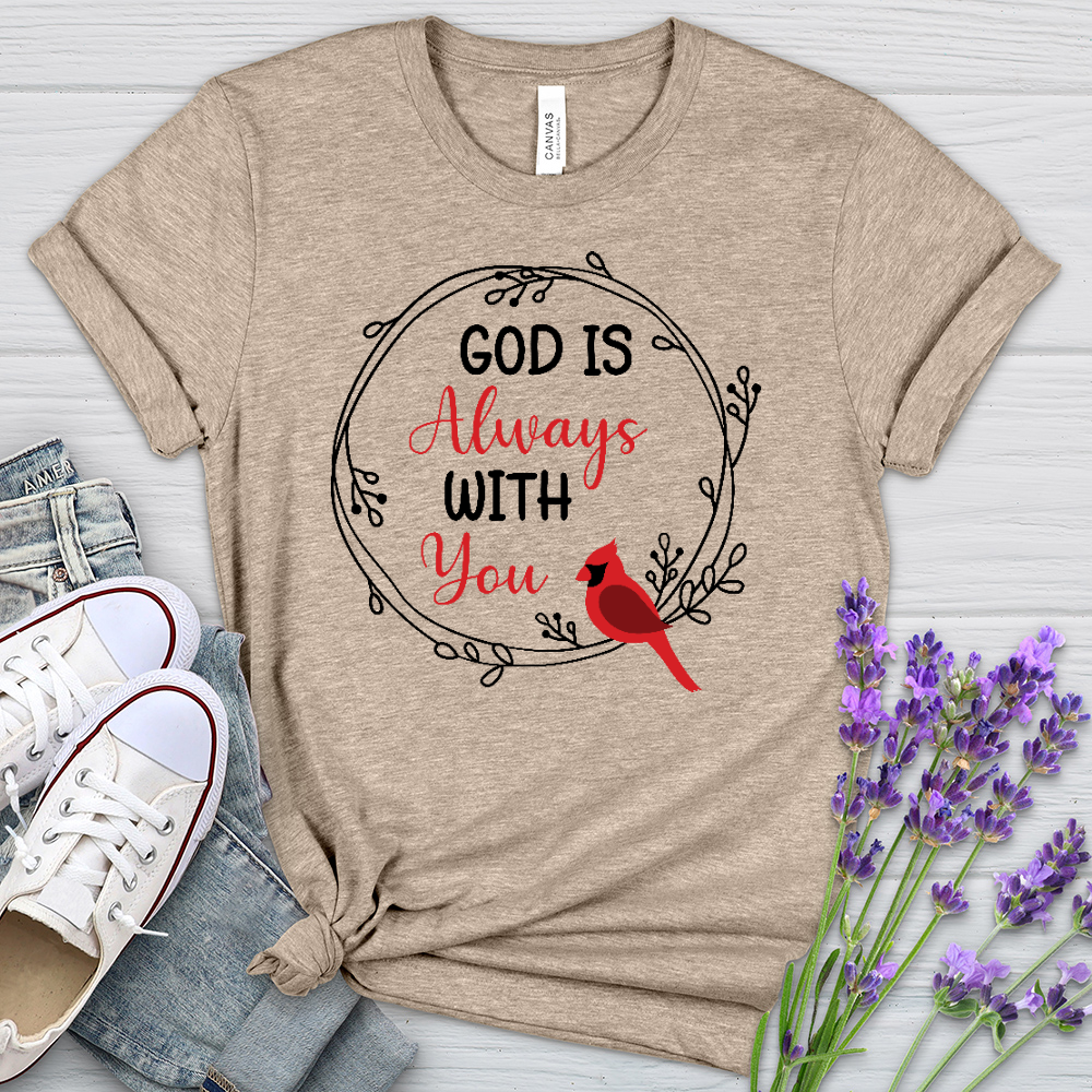 God Always With You Heathered Tee