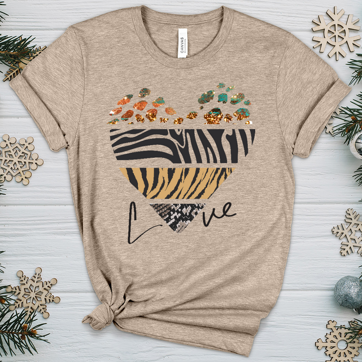 Love Is Wild 2 Heathered Tee