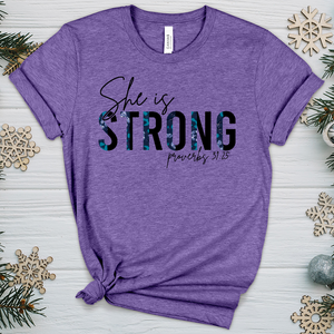 She is Strong 09 Heathered Tee