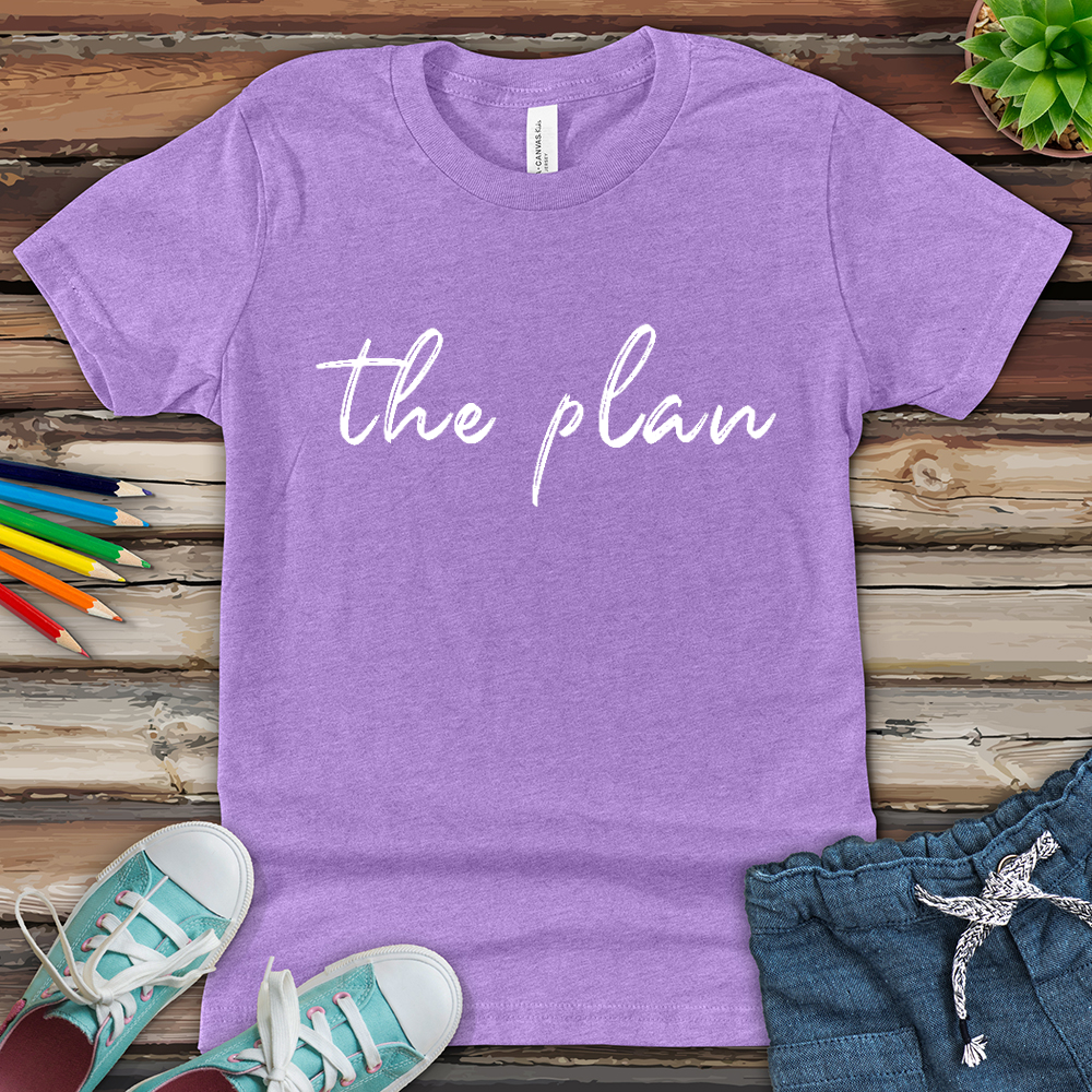 The Plan Youth Heathered Tee