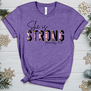 She is Strong 07 Heathered Tee