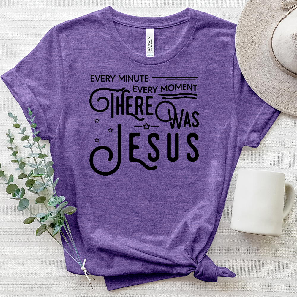 There Was Jesus Heathered Tee