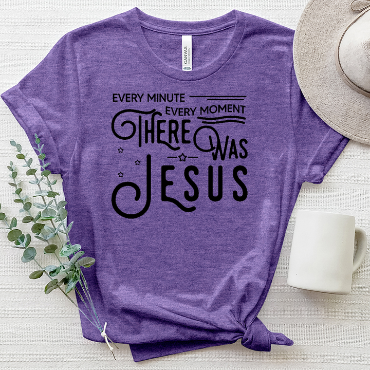 There Was Jesus Heathered Tee