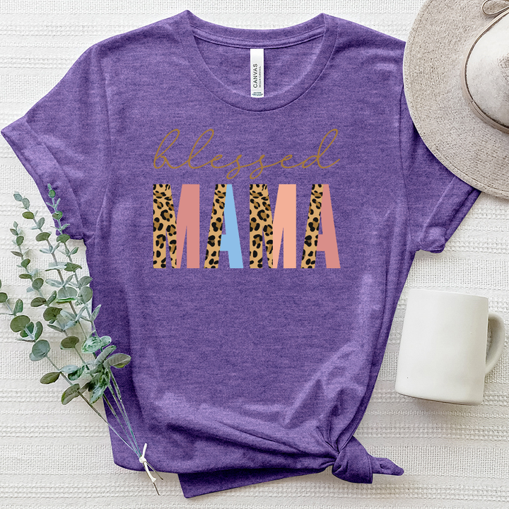 Blessed Mama Heathered Tee