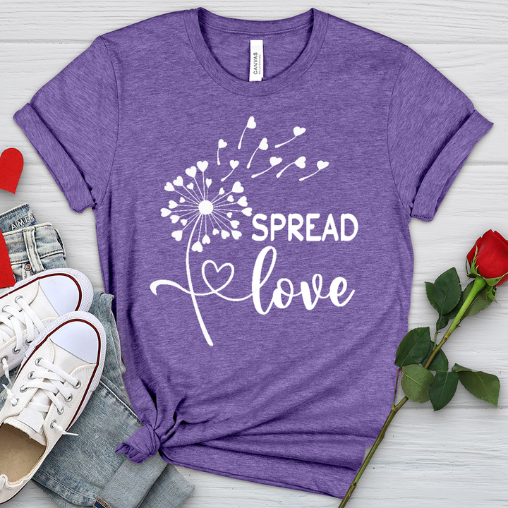 Spread Love Heathered Tee