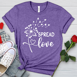 Spread Love Heathered Tee