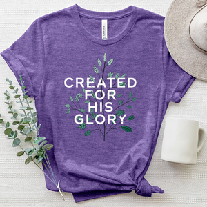 Created For His Glory Heathered Tee