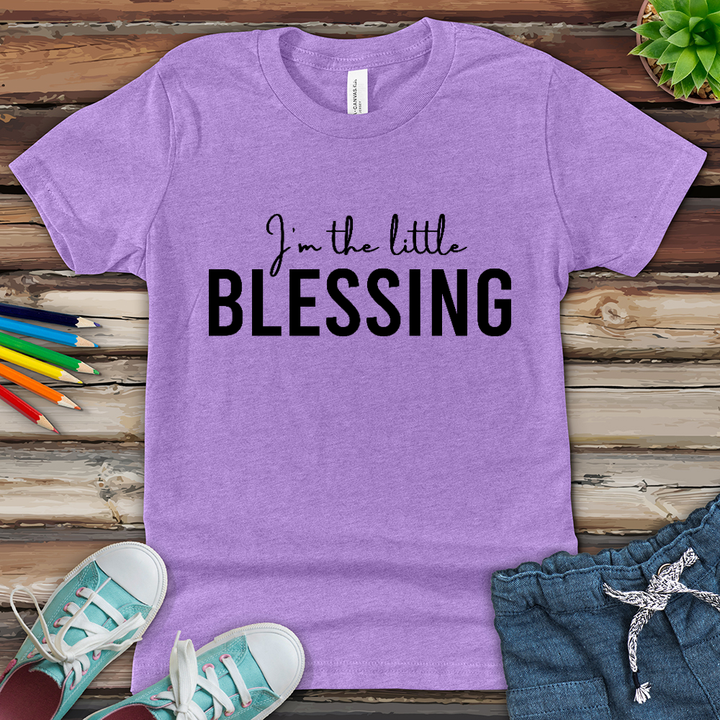 Little Blessing Youth Heathered Tee