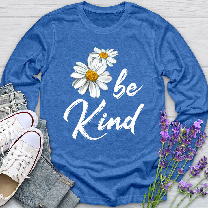 Be Kind Daisy Long Sleeve Tee