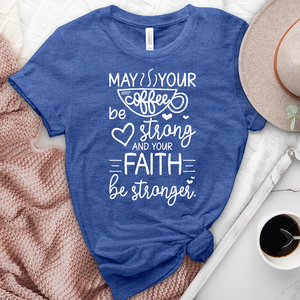 Stronger Faith Heathered Tee