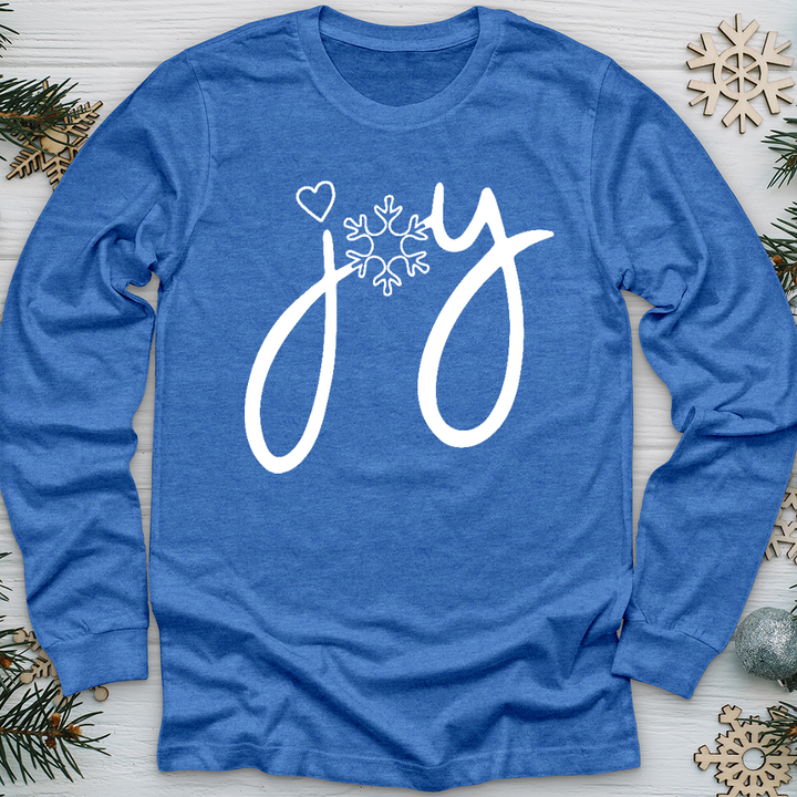 Joy Snowflake 01 Long Sleeve Tee