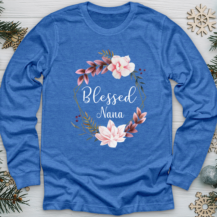 Blessed Nana Long Sleeve Tee