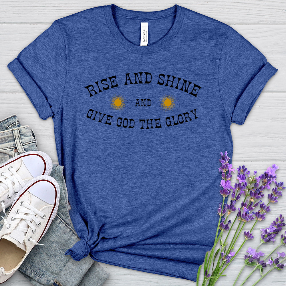 Rise & Shine Heathered Tee