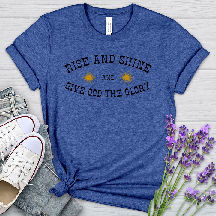 Rise & Shine Heathered Tee