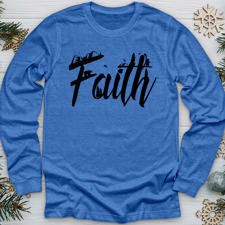 Faith Bear 01 Long Sleeve Tee