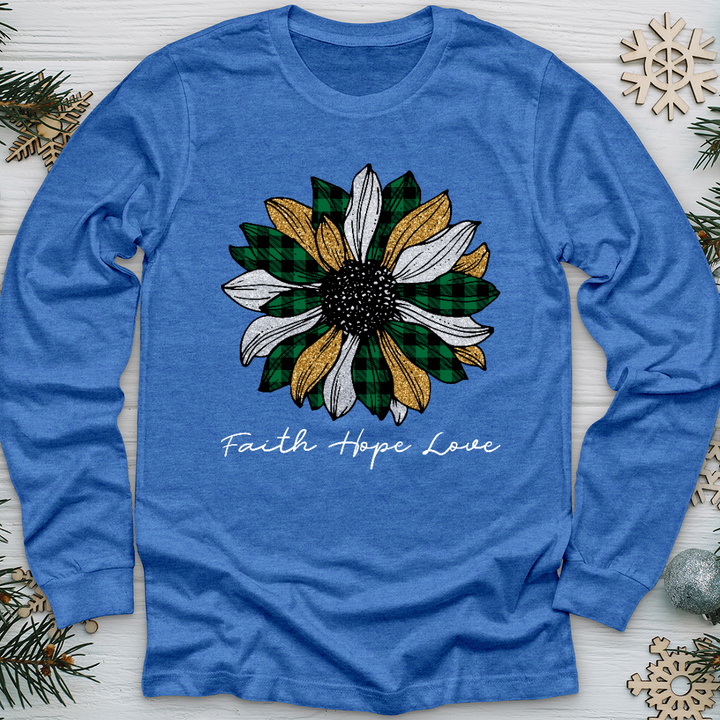 Faith, Hope, Love Long Sleeve Tee