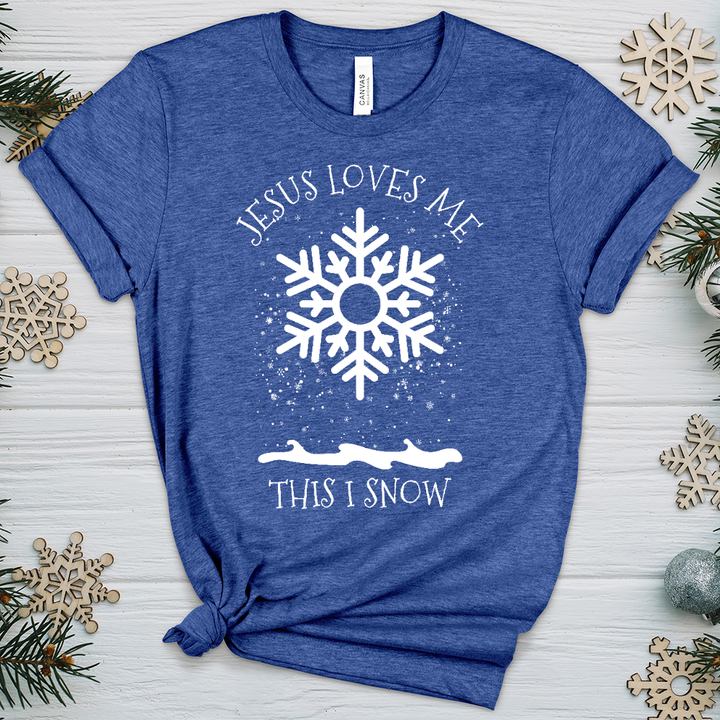 This I Snow Heathered Tee