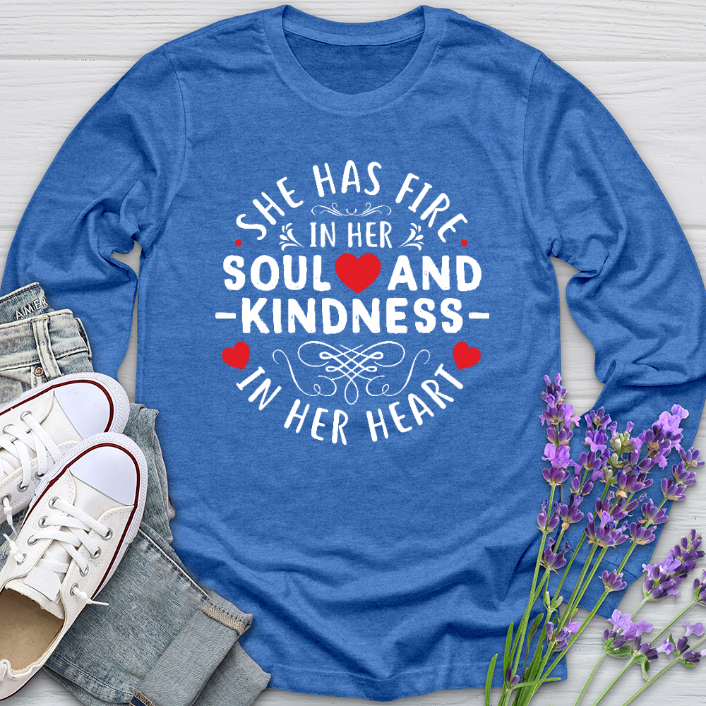Fire In Her Soul Long Sleeve Tee