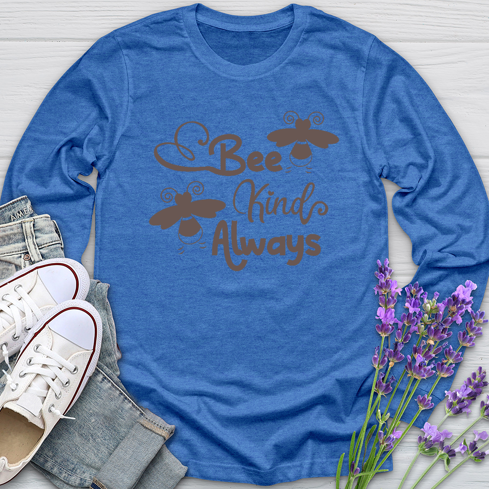 Be Kind Always Bees Long Sleeve Tee