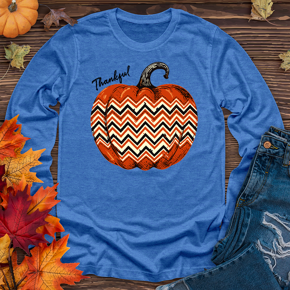 Thankful Pumpkin Love Long Sleeve Tee