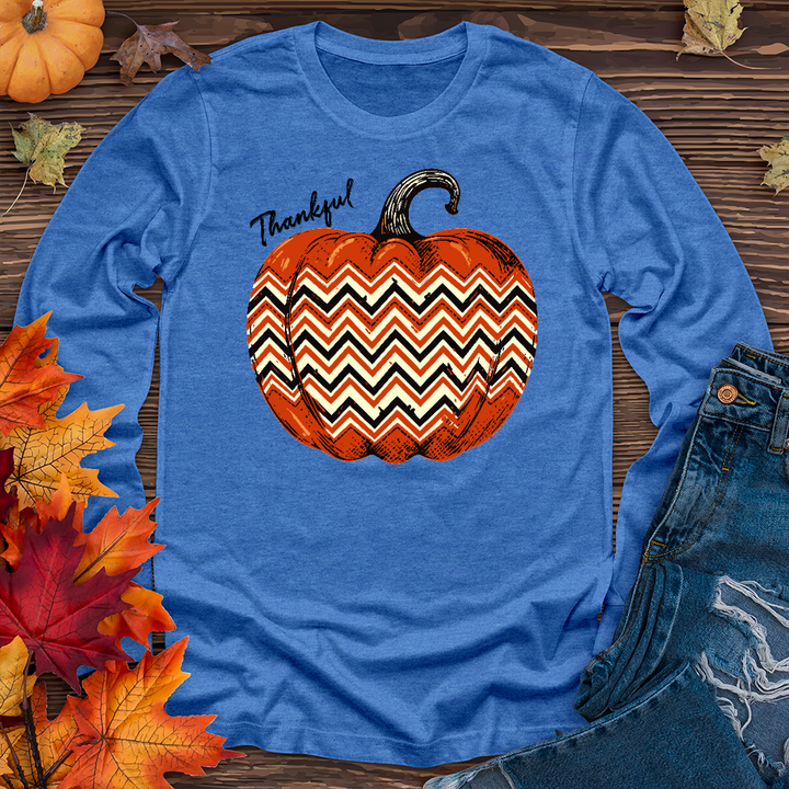 Thankful Pumpkin Love Long Sleeve Tee