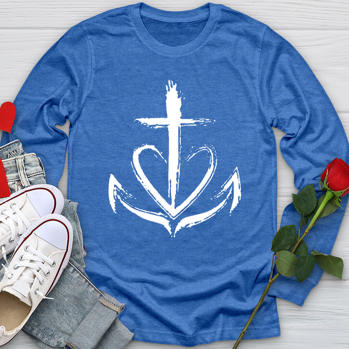 Faith is the Anchor Long Sleeve Tee