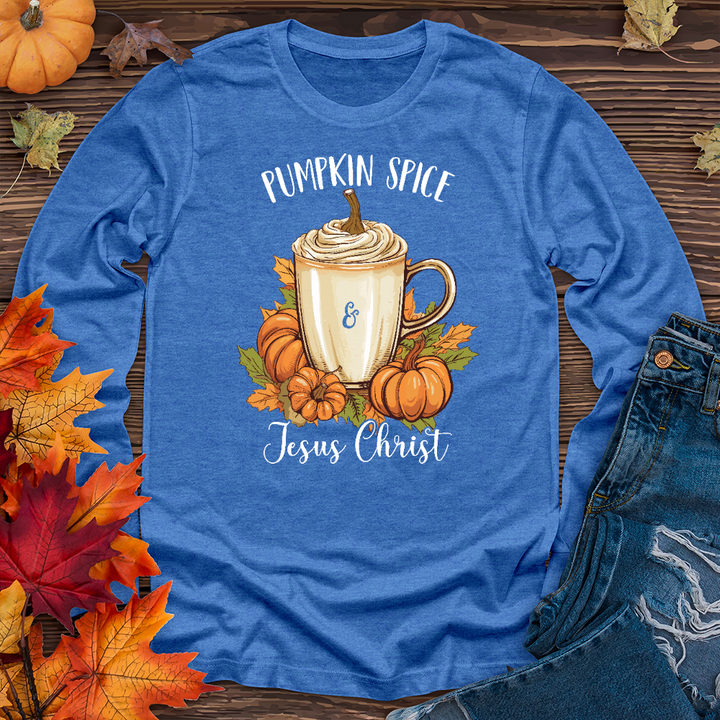 Autumn Latte Pumpkin Long Sleeve Tee
