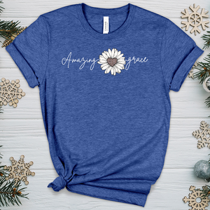 Amazing Grace V1 Heathered Tee