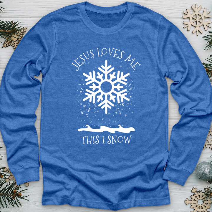 This I Snow Long Sleeve Tee