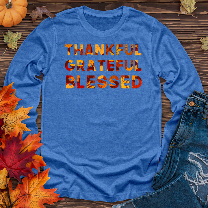 TGB Fall Pattern Long Sleeve Tee