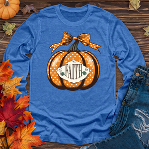 Spotted Faith Pumpkin Long Sleeve Tee