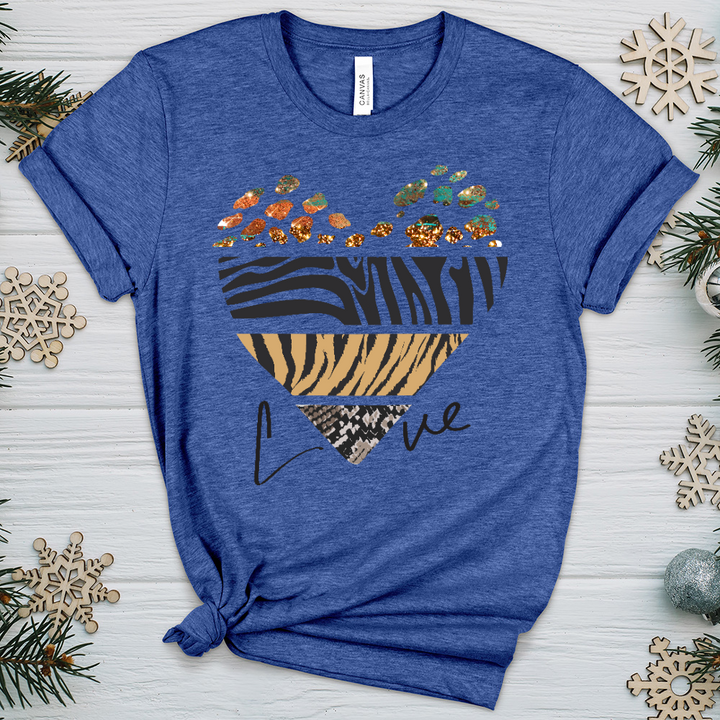 Love Is Wild 2 Heathered Tee
