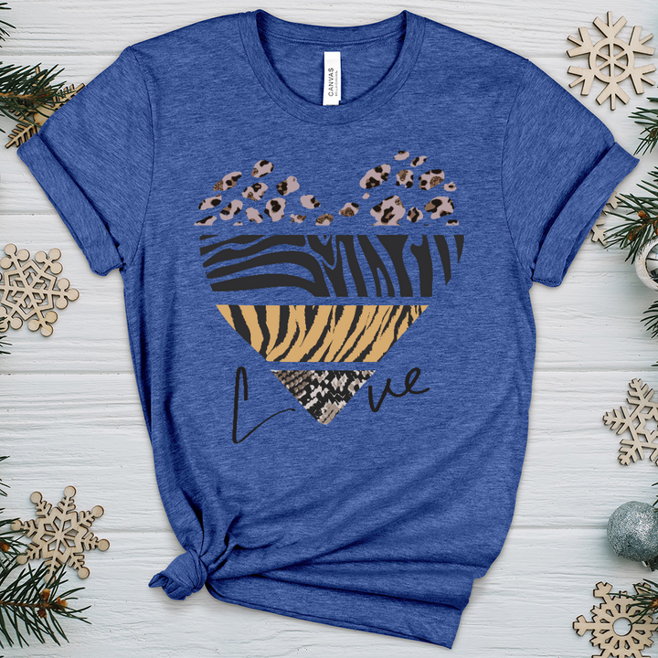 Love Is Wild 1 Heathered Tee