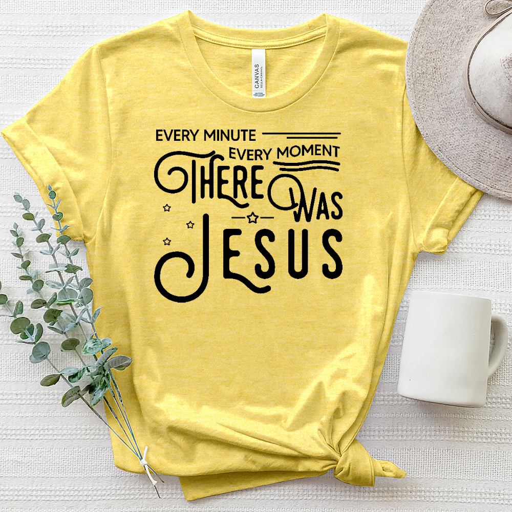 There Was Jesus Heathered Tee