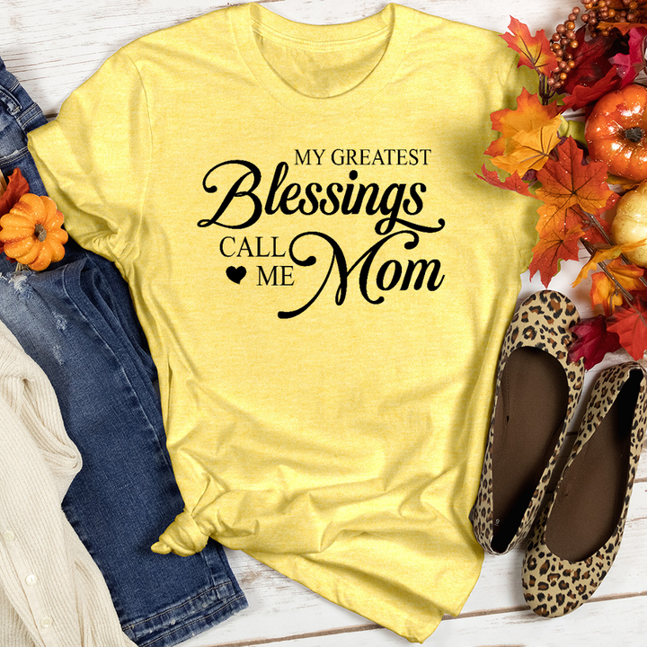 Greatest Blessing Heathered Tee