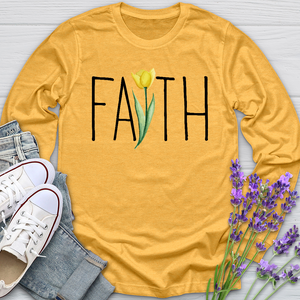 Faith Tulip Long Sleeve Tee