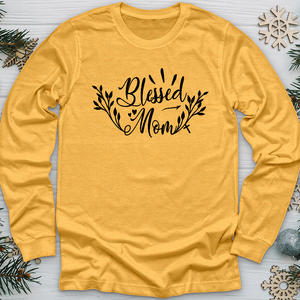 Blessed Mom Long Sleeve Tee