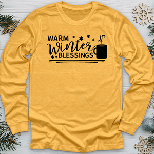 Warm Winter Blessings Long Sleeve Tee