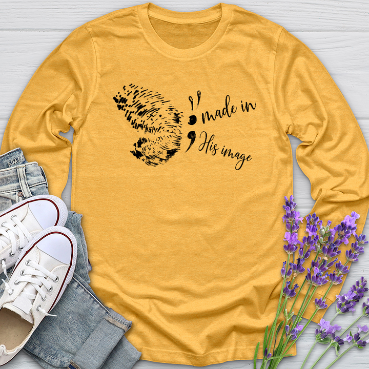His Image Long Sleeve Tee