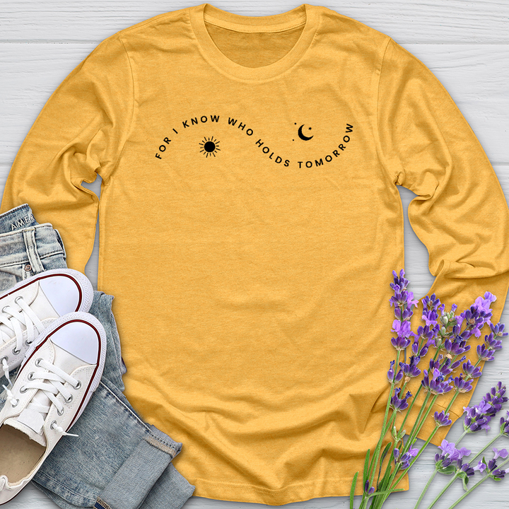 For I Know Sun & Moon Long Sleeve Tee