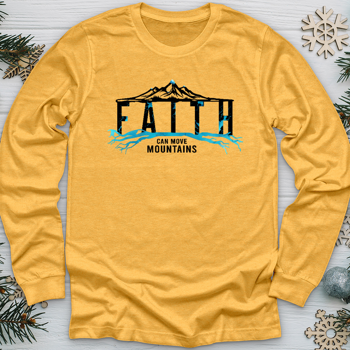 Faith Mountains Long Sleeve Tee