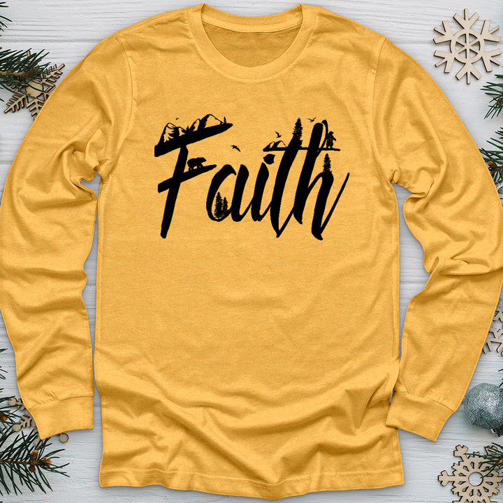 Faith Bear 01 Long Sleeve Tee